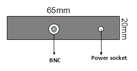 Levering Ethernet van de vezel de optische vergroting ip+power over Coax Vergroting met 2 BNC-havens & 1 rj45-haven
