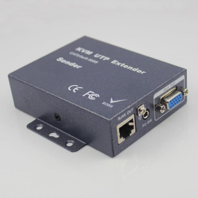 De Vezel Optische KVM Vergroting 120m de Functie 1080P van USB 1.4V van IRL over de Kabel van RJ45 Cat5E/Cat6-