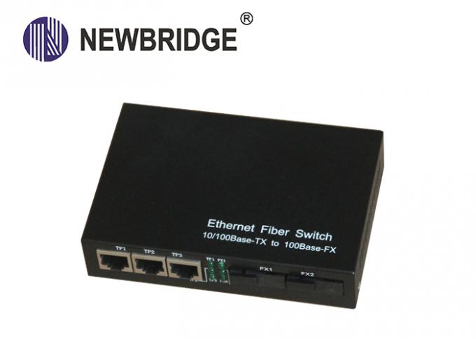 de Vezel van 1310nm 20km 10m /1000Mbps aan Ethernet-Media Enige Wijze van de Convertor de Enige Vezel