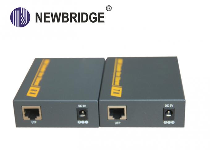 Professionele Vezel Optische Vergroting 120M Afstand over Enige Ethernet-Katten5e/6 Kabel