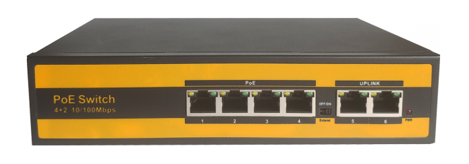 snelle Macht over ethernetschakelaar met haven 4 voor IP cameraieee 802.3af/at