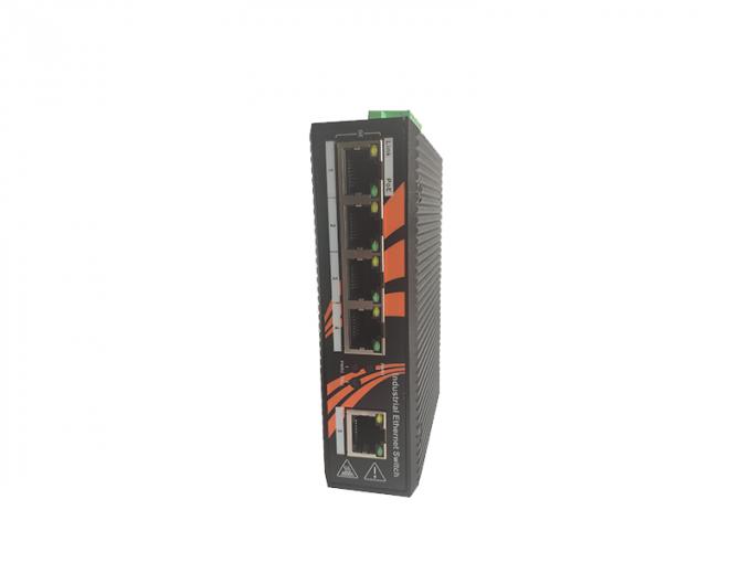 Industriële Ethernet Beheerde PoE Schakelaar 5 Haven 10/100/1000 Basis - TX-Metaal Shell