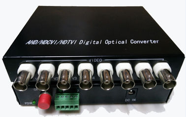 de Zenderontvanger van 1080P HD TVI/CVI/AHD, Vezel Optisch aan de Digitale Videoconvertor van BNC