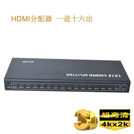 China 4K 1.4b 1 x 16 HD HDMI Splitser 1 in 2 uit in HDMI-Splitser, steunen 3D Video fabriek